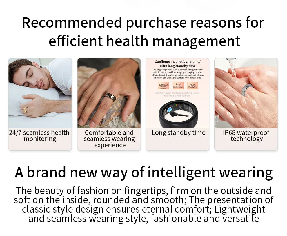 2025 New Smart Ring For Men Women