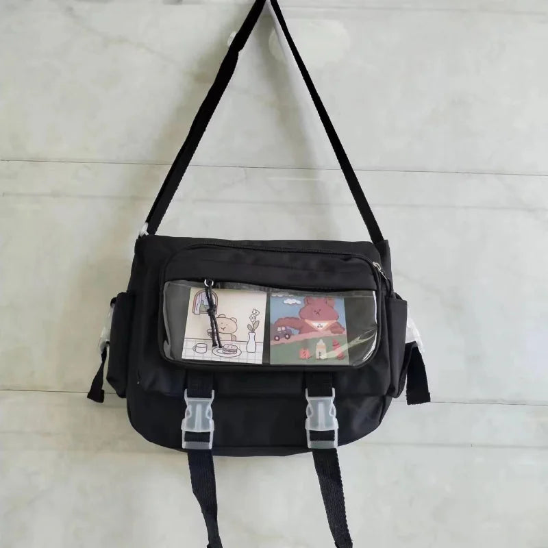 Waterproof Nylon Crossbody Bag for Women - Fashion Shoulder & Messenger Bag
