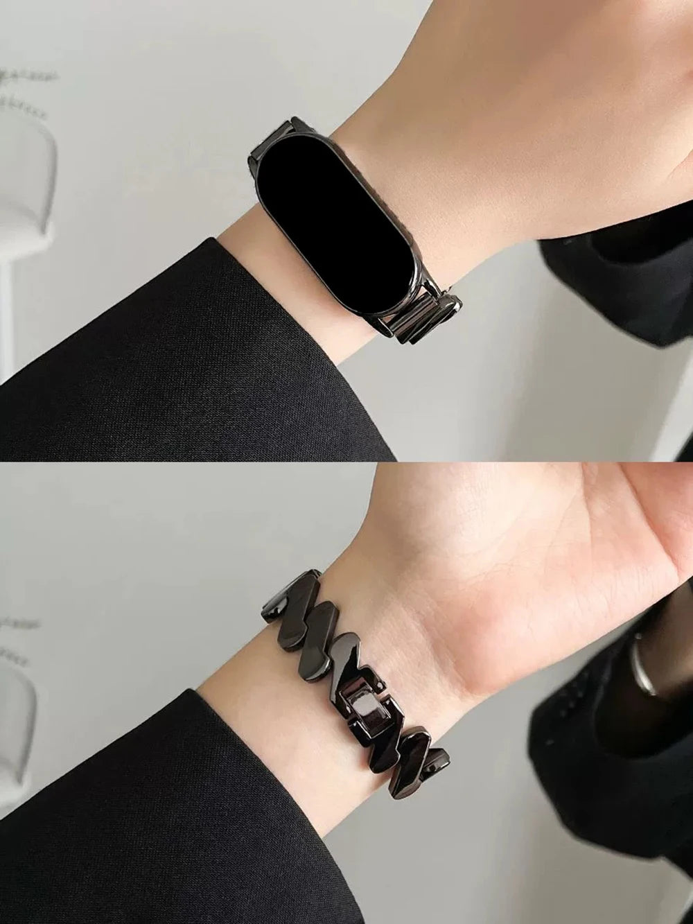 Stainless Steel Watchband for Fitness Tracker 8/9/10