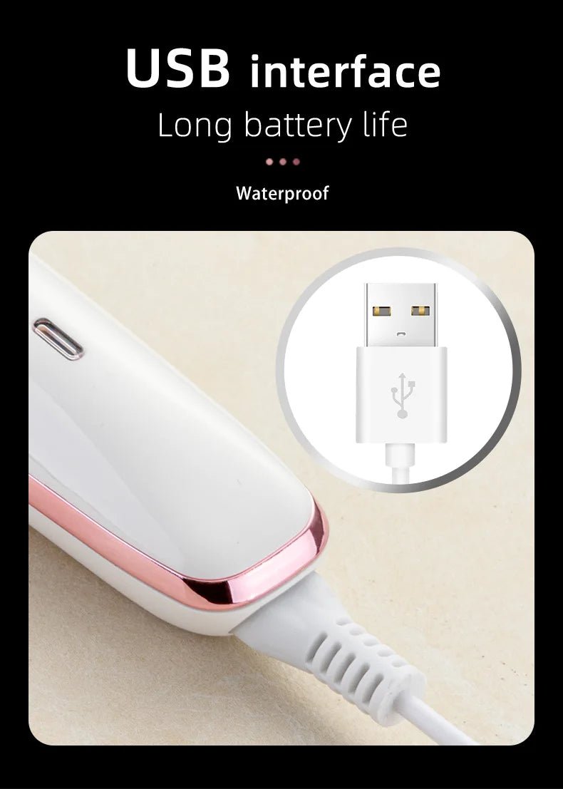 4-in-1 Electric Lady Shaver: Painless Hair Removal