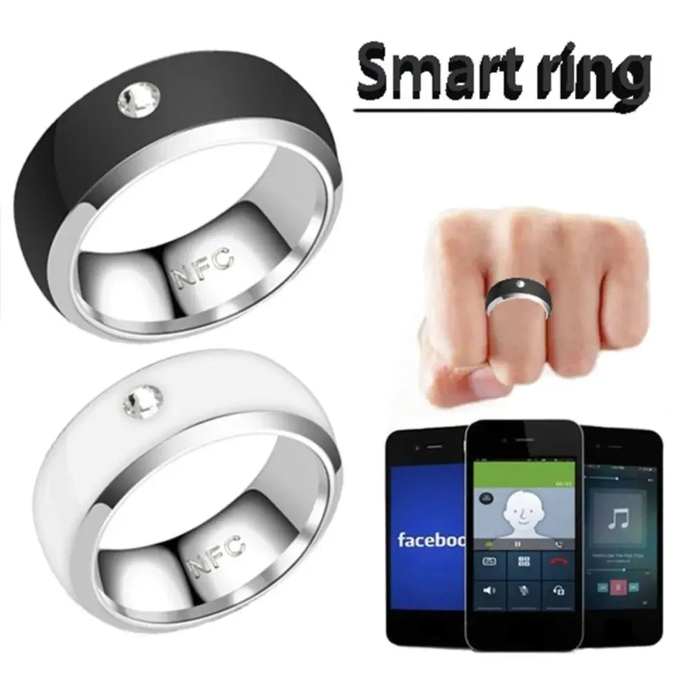 Magic NFC Smart Ring – Stainless Steel, Waterproof