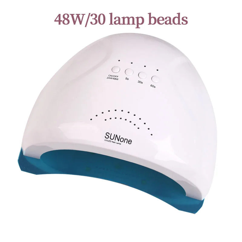 Professional UV LED nail lamp, quick-drying nail dryer for home use, perfect for UV gel varnish and manicure