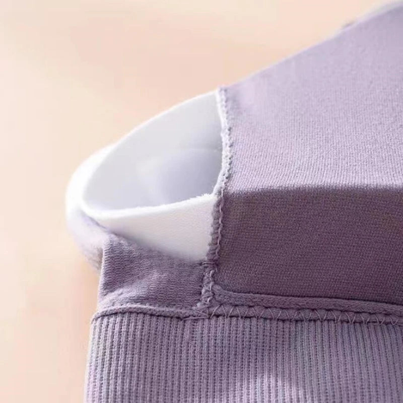 Seamless High-Elasticity U-Shaped Sports Bra, No Steel Ring, for Yoga