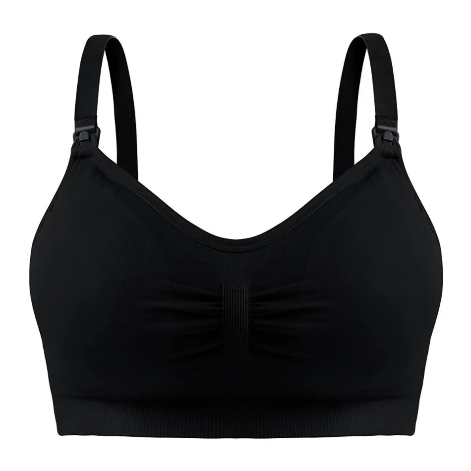 Breathable Maternity Bra for Pregnant Women, Wireless, Seamless, Comfortable for Breastfeeding and Sleep