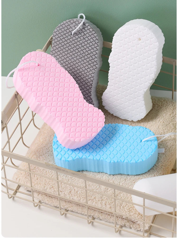 Sponge Exfoliating Bath Scrubber - Dead Skin Remover