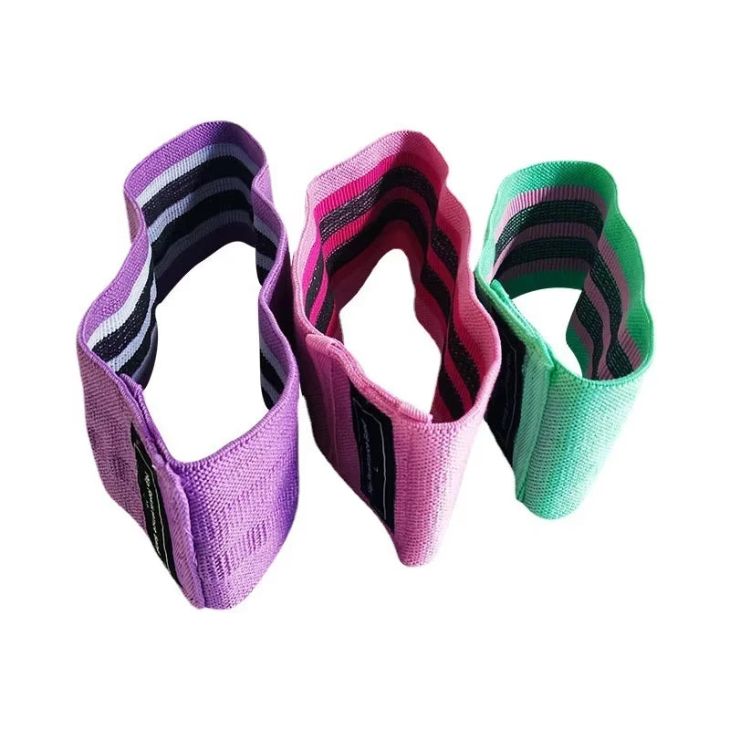 Hip & Booty Resistance Bands – 3 Levels for Glute & Leg Training