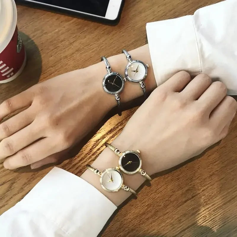 Watch for Women Small Gold Bangle Bracelet