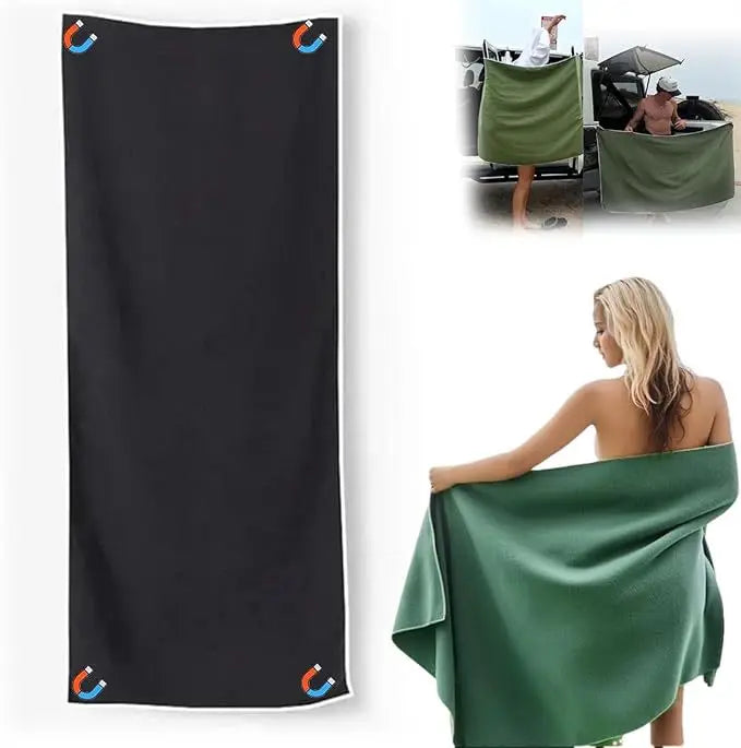 Magnetic Outdoor & Beach Bath Towel for Adults