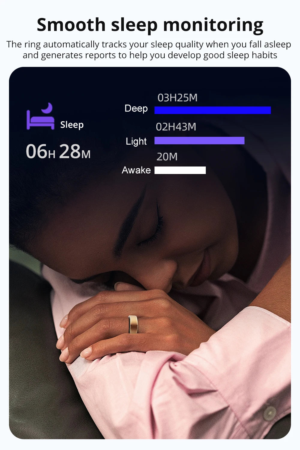 Smart Ring Men Women