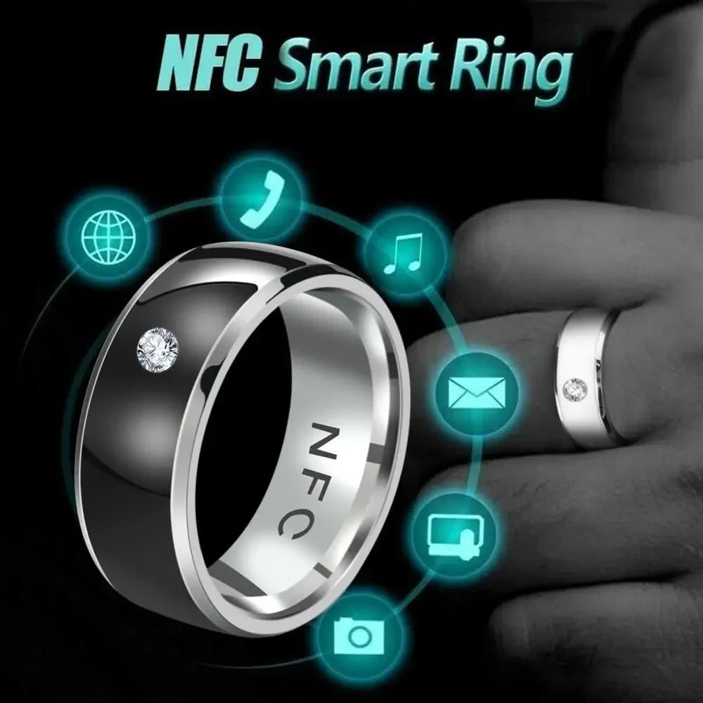 Magic NFC Smart Ring – Stainless Steel, Waterproof