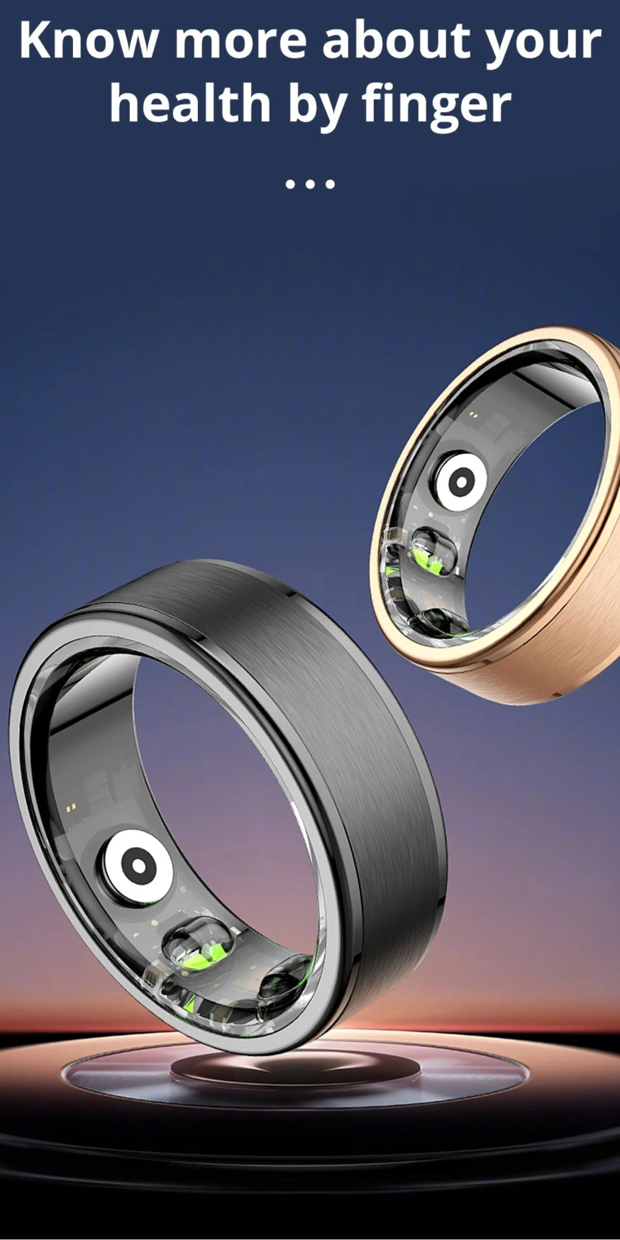 Smart Ring Men Women
