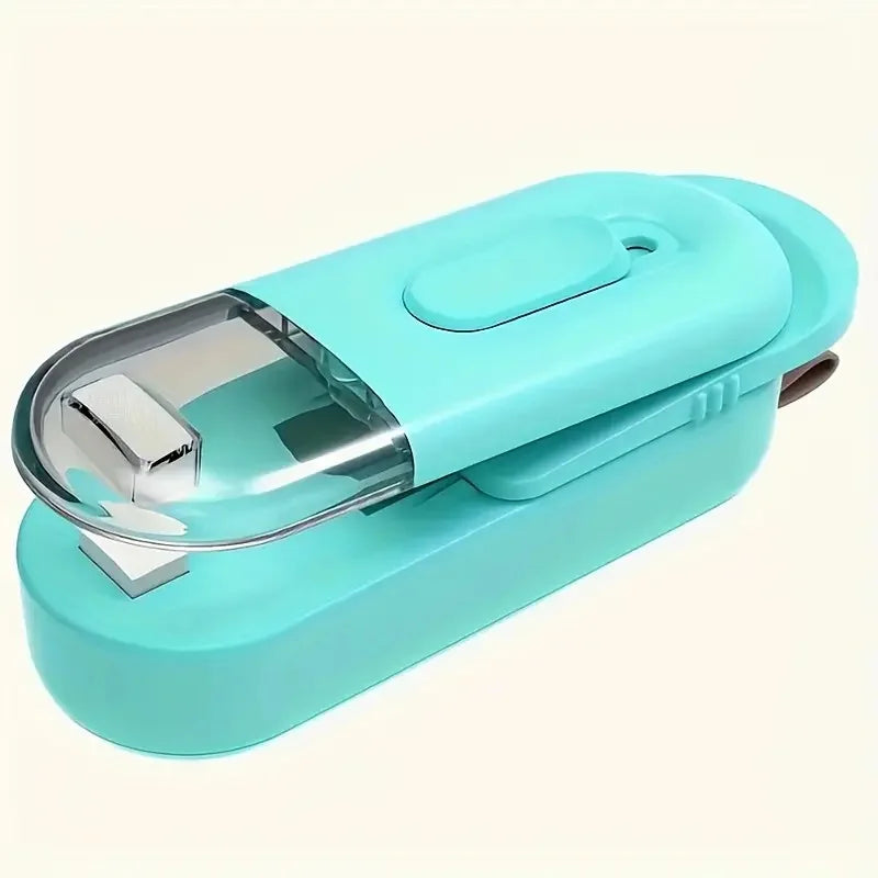 Mini Plastic Bag Sealing Machine - An Ideal Choice for Food, Snacks, and Kitchen Supplies (Excluding Batteries)