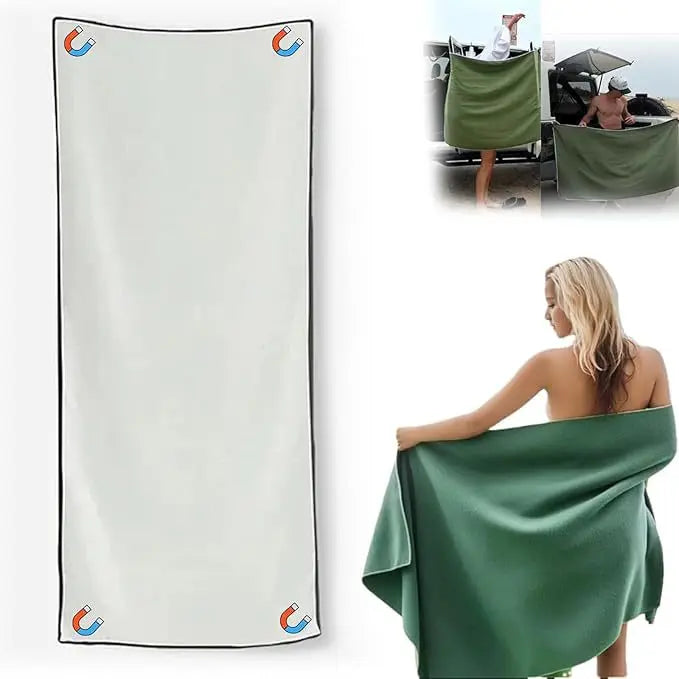 Magnetic Outdoor & Beach Bath Towel for Adults