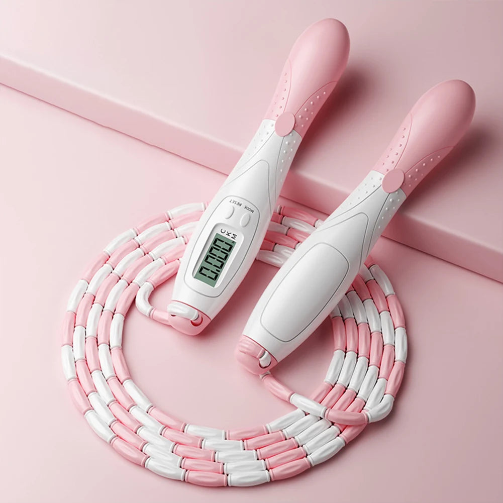 2.8m Digital Counting Jump Rope - Adjustable Fitness Skipping Rope