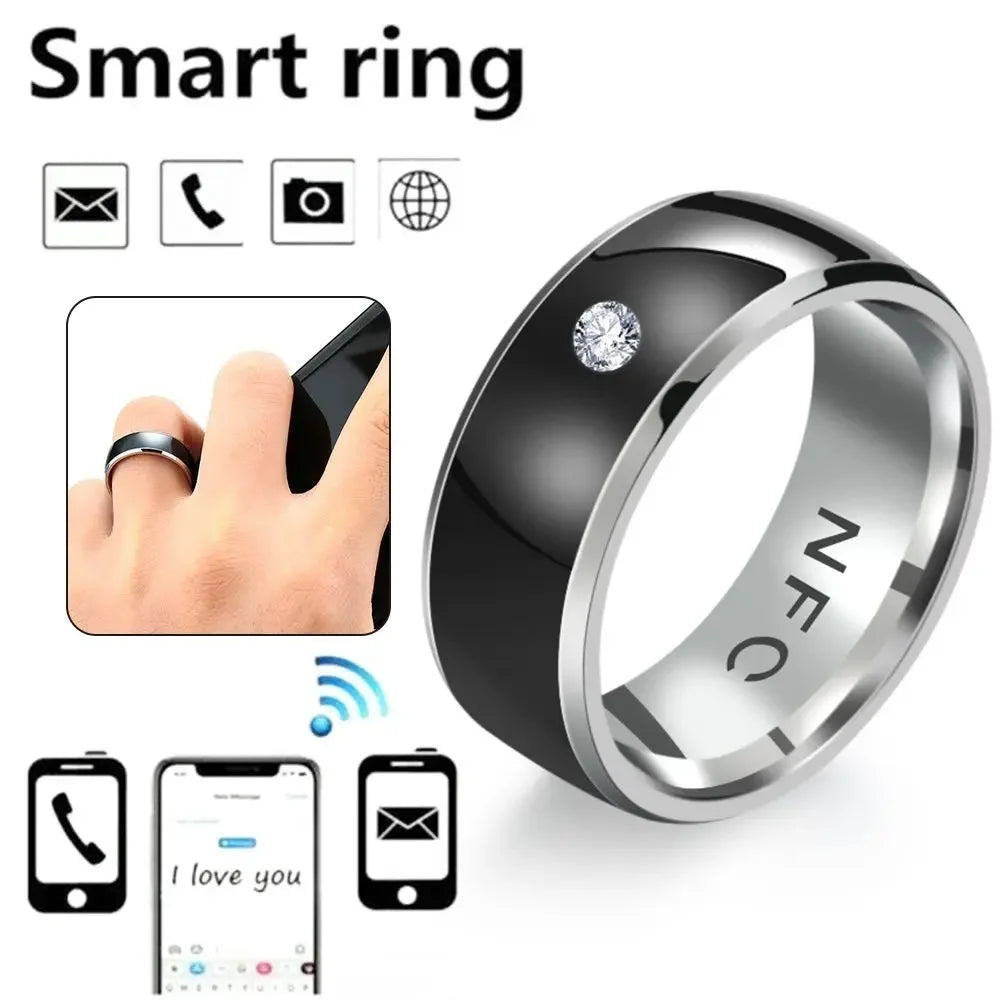 Magic NFC Smart Ring – Stainless Steel, Waterproof