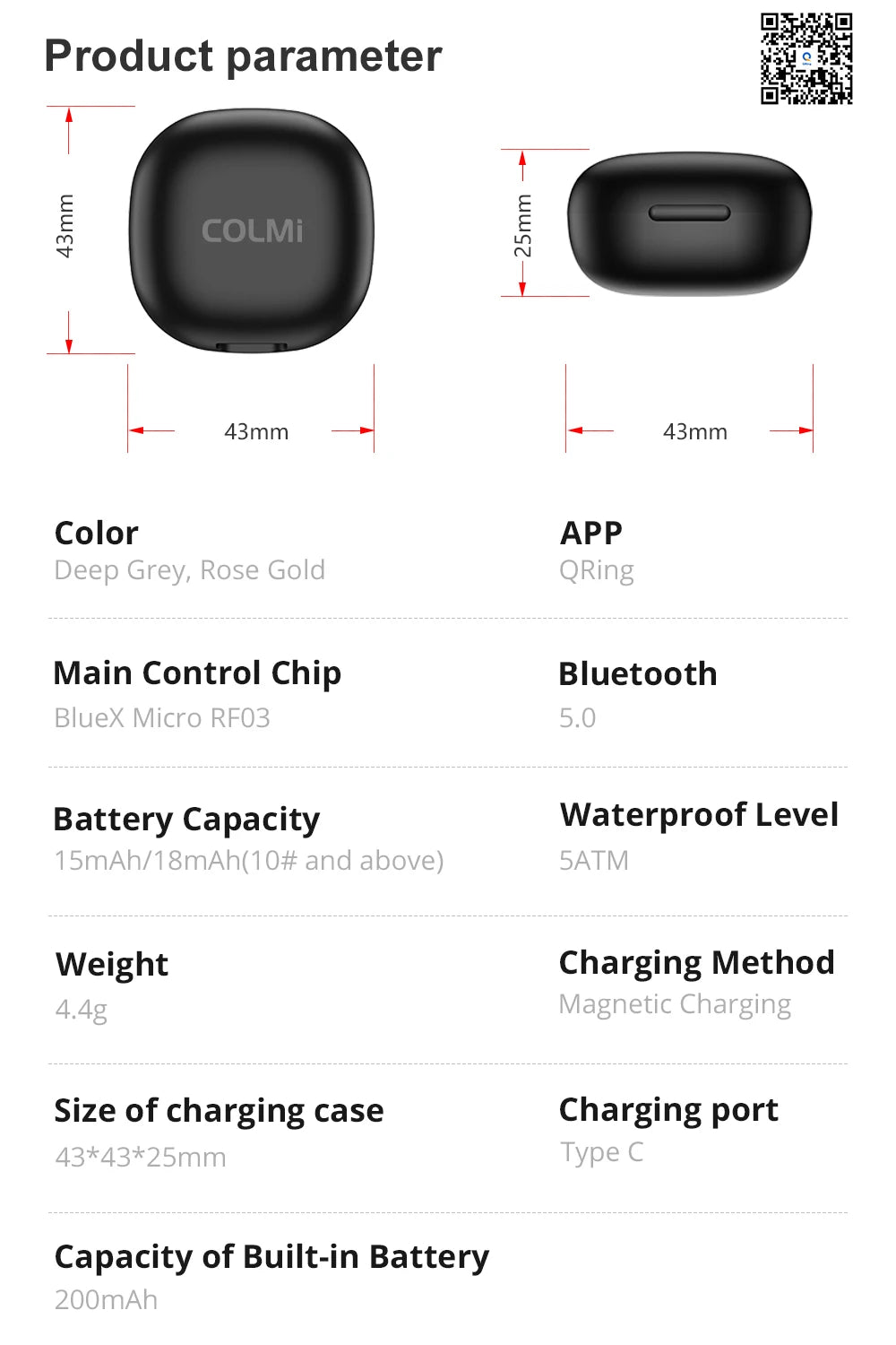 Smart Ring Men Women