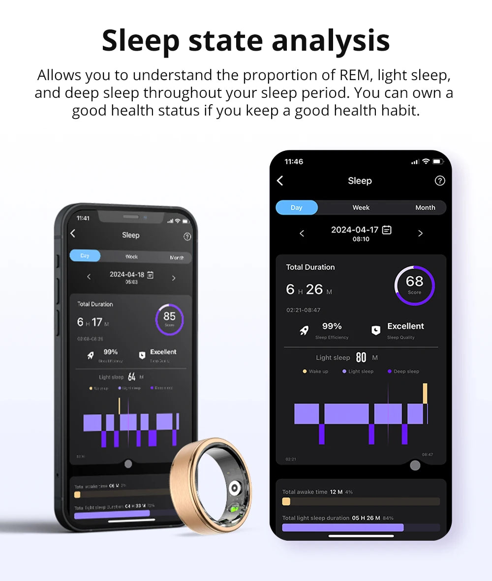 Smart Ring Men Women