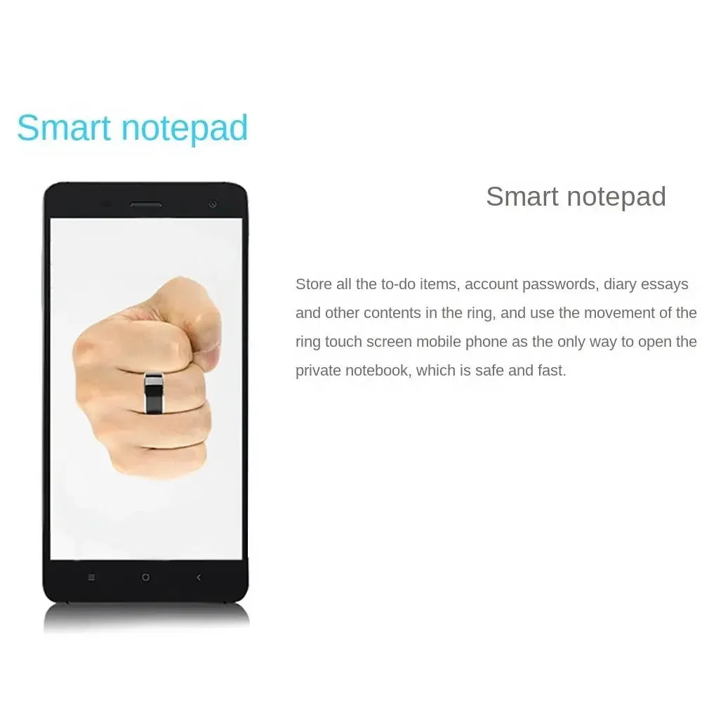Magic NFC Smart Ring – Stainless Steel, Waterproof