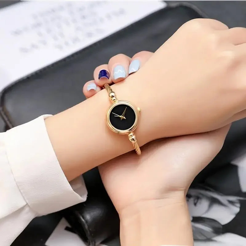Watch for Women Small Gold Bangle Bracelet