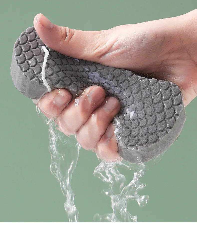 Sponge Exfoliating Bath Scrubber - Dead Skin Remover