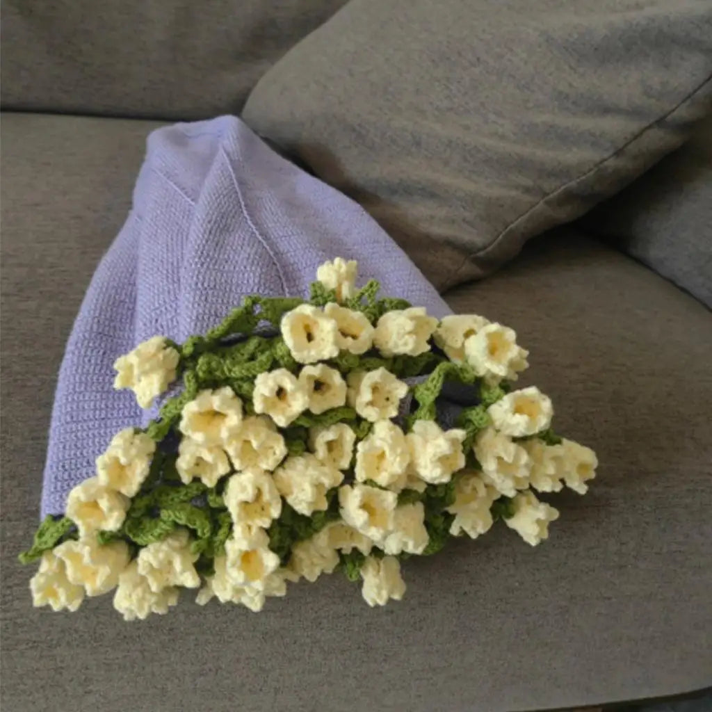 Hand-knitted Flower Blankets💐