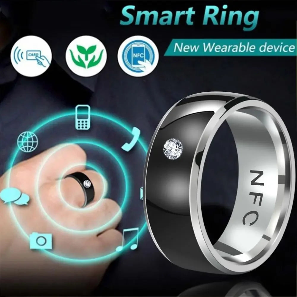 Magic NFC Smart Ring – Stainless Steel, Waterproof