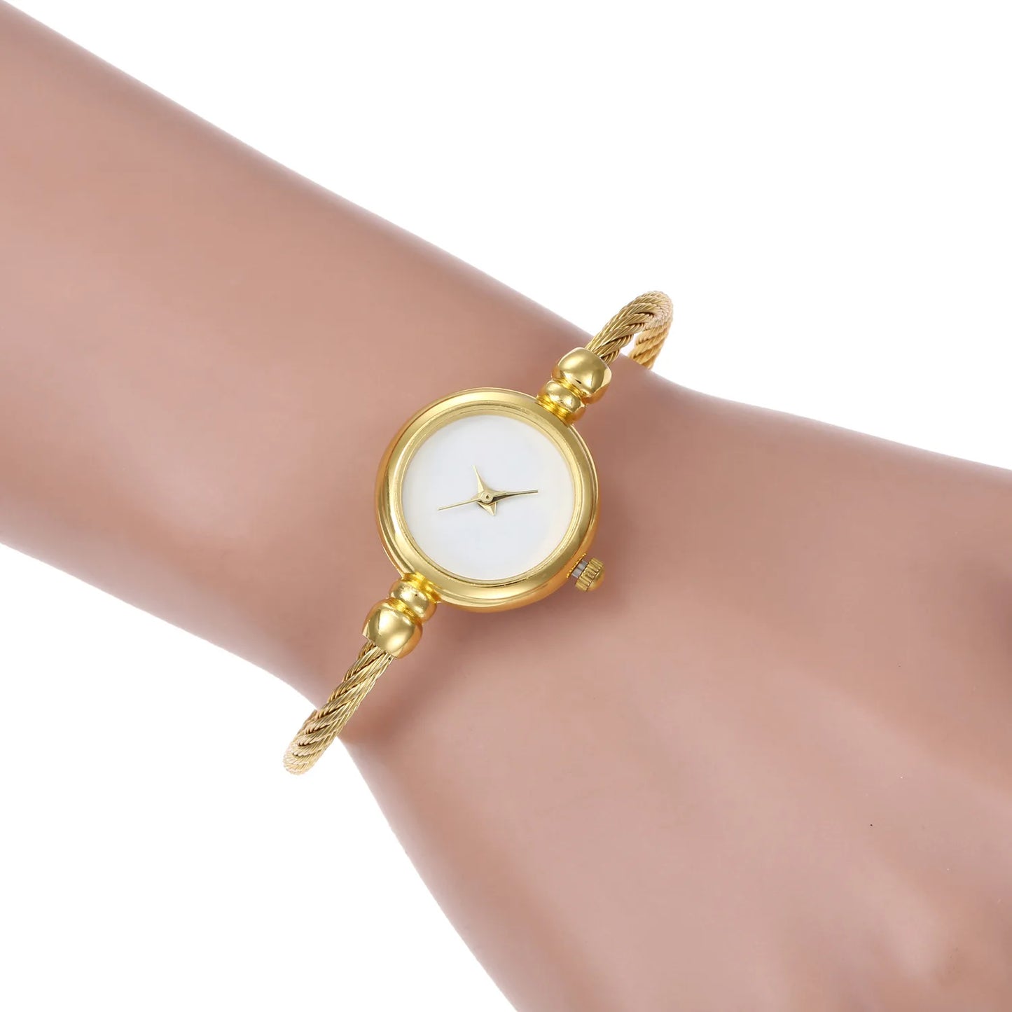 Watch for Women Small Gold Bangle Bracelet