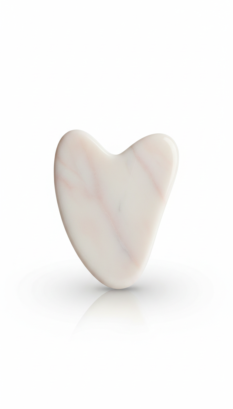 Porcelain-finish facial sculpting tool