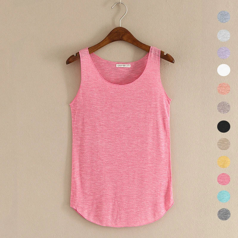 Spring Summer New Fitness Tank Tops