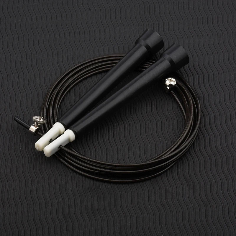 3m Steel Wire Speed Jump Rope - Cable Fitness Skipping Rope