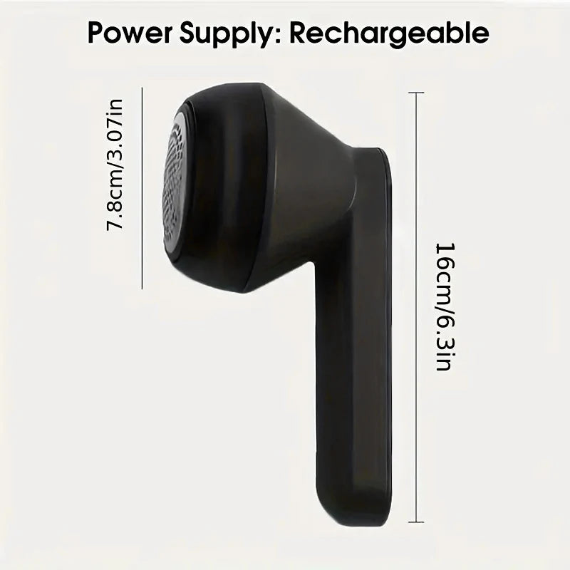 USB Fabric Lint & Hair Ball Trimmer – Portable Clothes Shaver