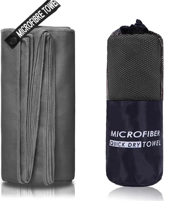 Luxury Microfiber Sports Towel – Quick-Dry Super Soft for Gym, Beach & Travel