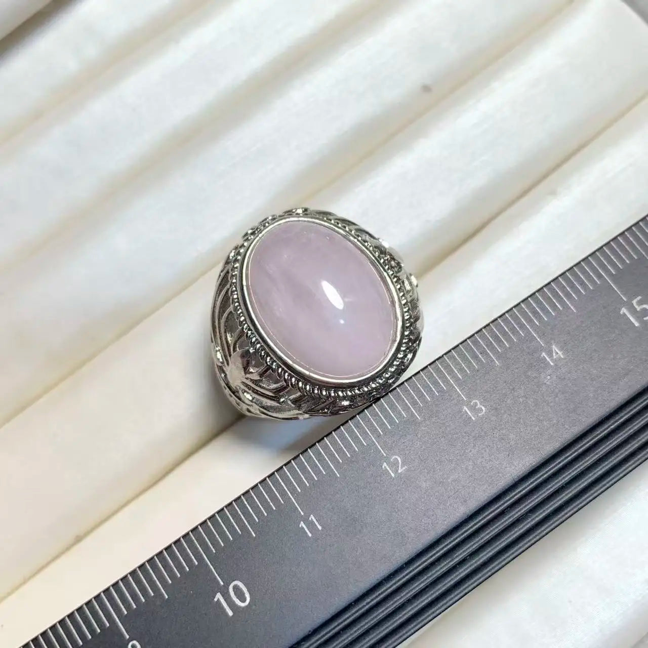 Natural Lapis & Tiger's Eye Ring – Adjustable Vintage Gemstone Ring for Men & Women