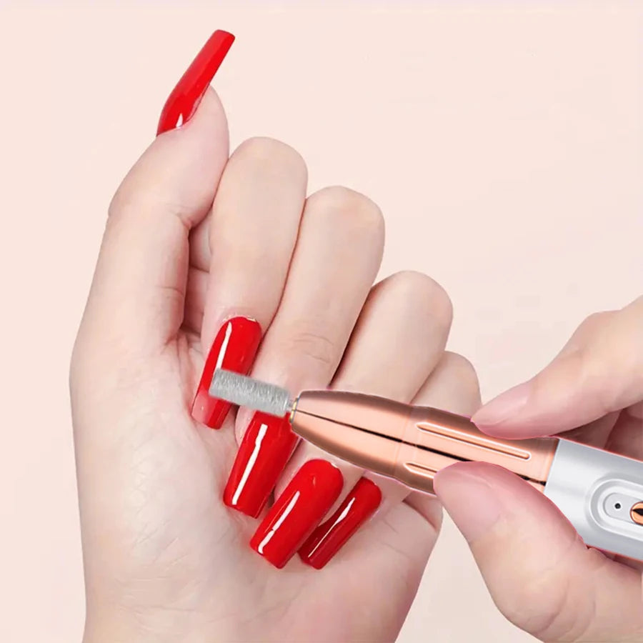 Electric Nail Grinder – Rechargeable Portable Nail File & Polisher