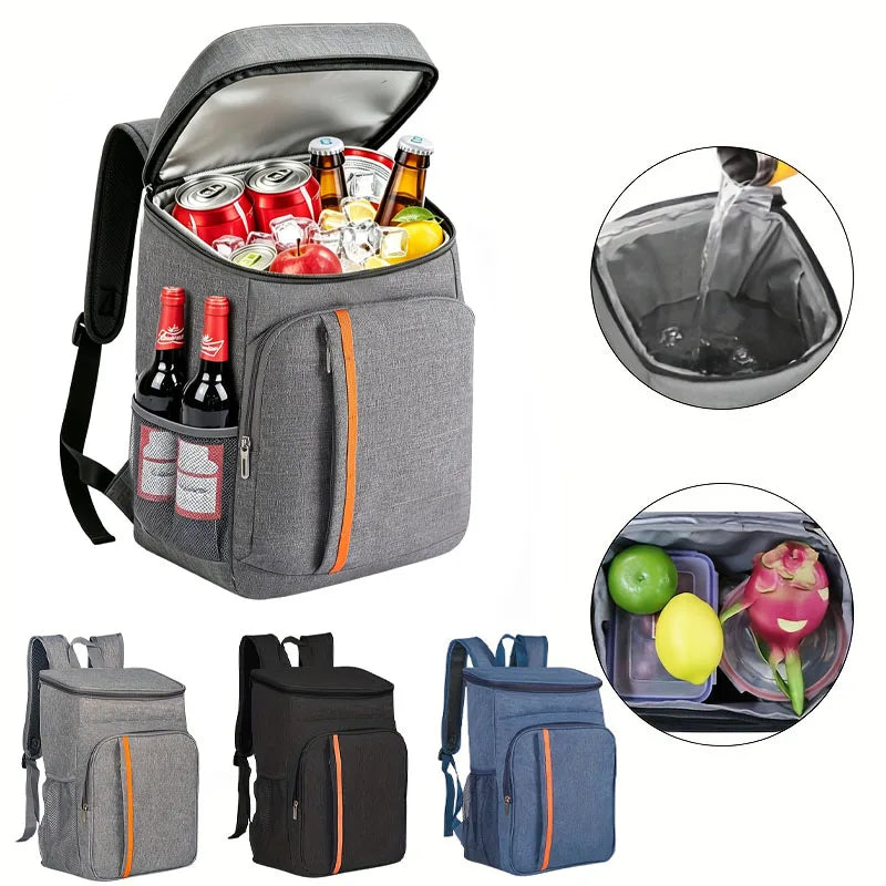 20L Insulated Cooler Backpack – Waterproof for Camping, Picnic & Sports