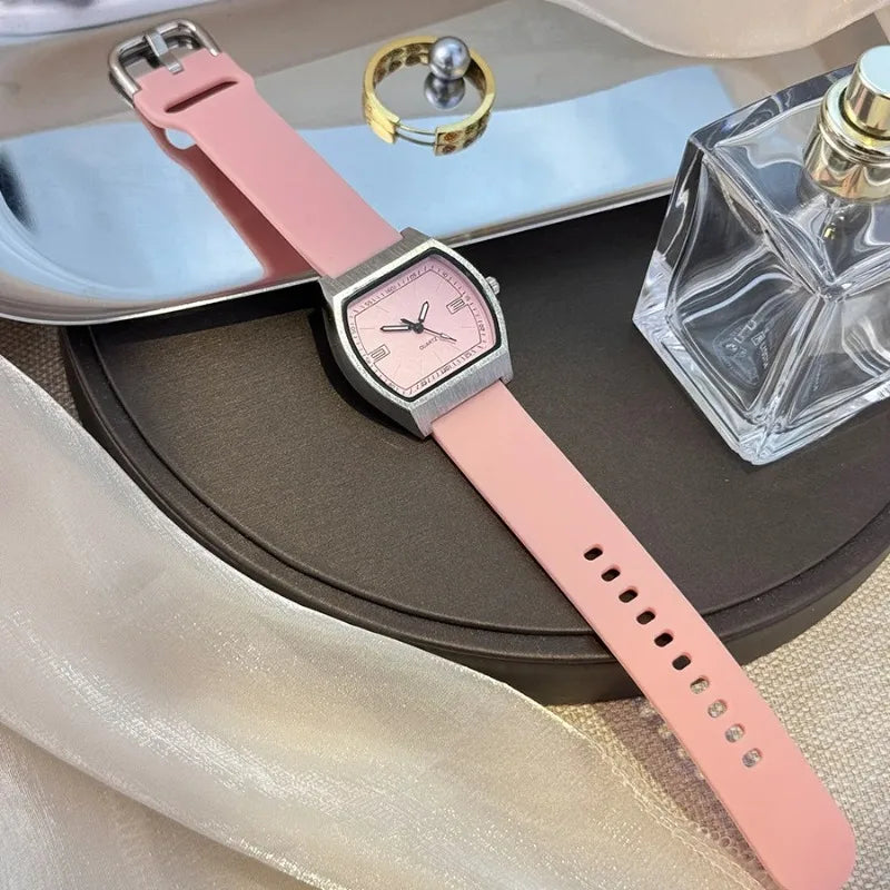 Ladies' Skin Feel Silicone Silky New Quartz Watch