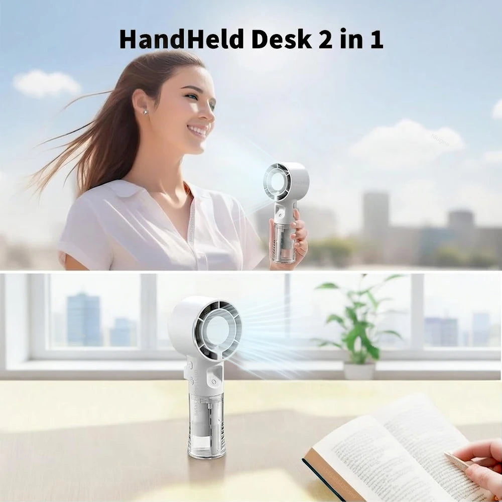 Portable Misting Fan - Personal Cooling Device
