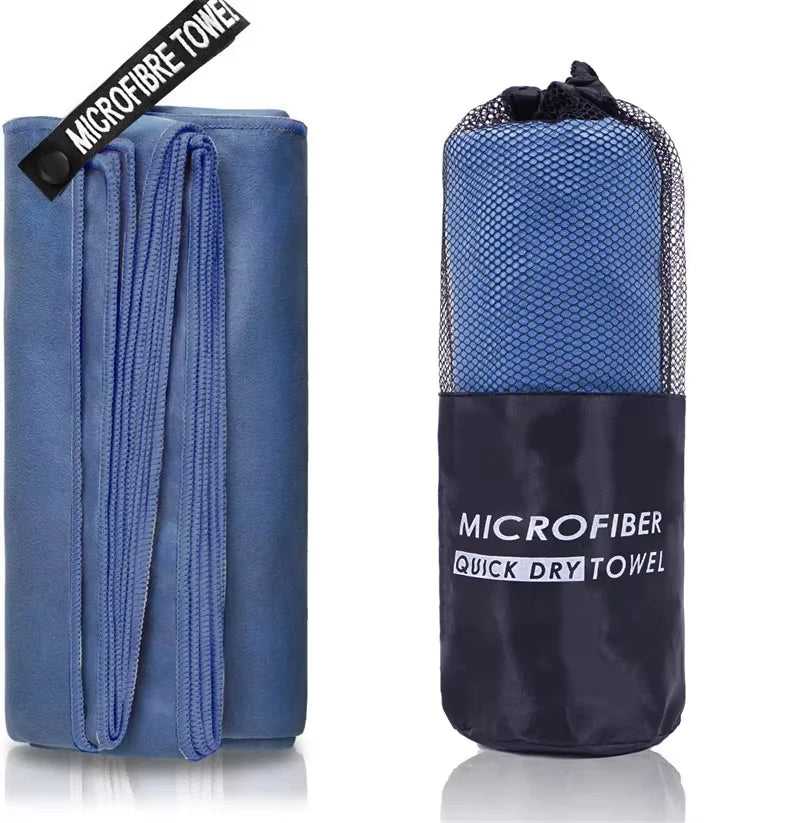 Luxury Microfiber Sports Towel – Quick-Dry Super Soft for Gym, Beach & Travel