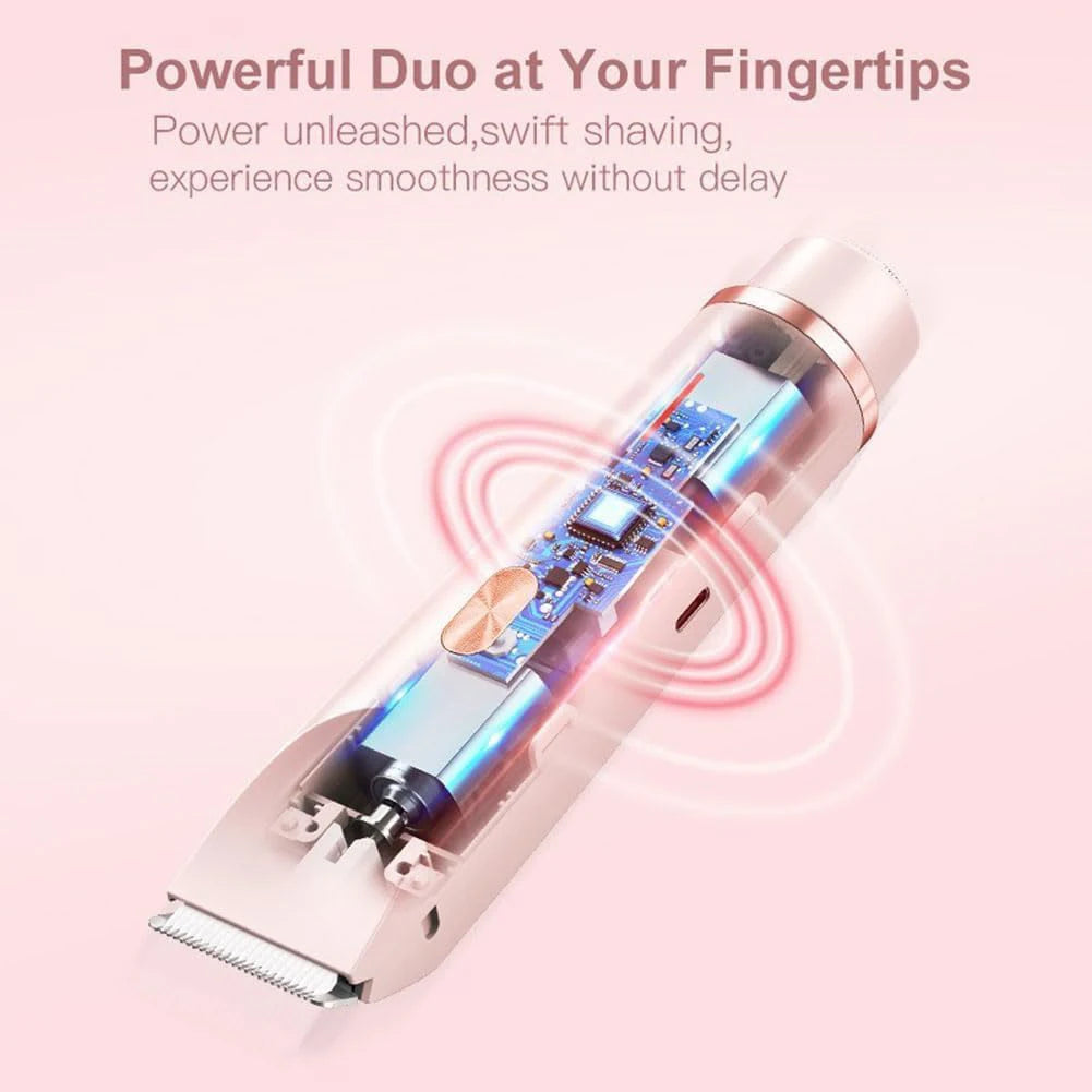 2in1 Electric Razor for Women