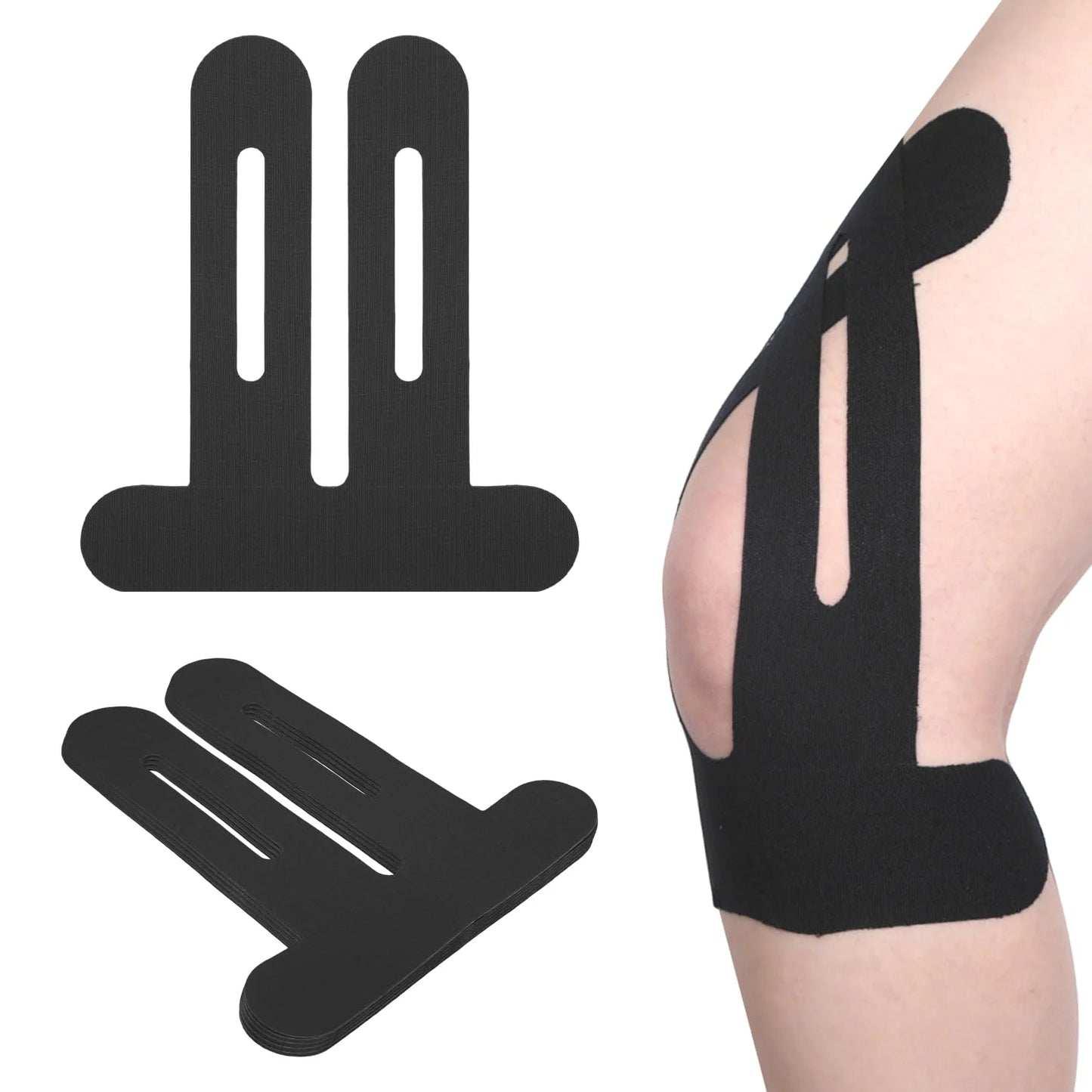 Kinesiology Knee Tape – 10pcs Pain Relief & Stability for Athletes