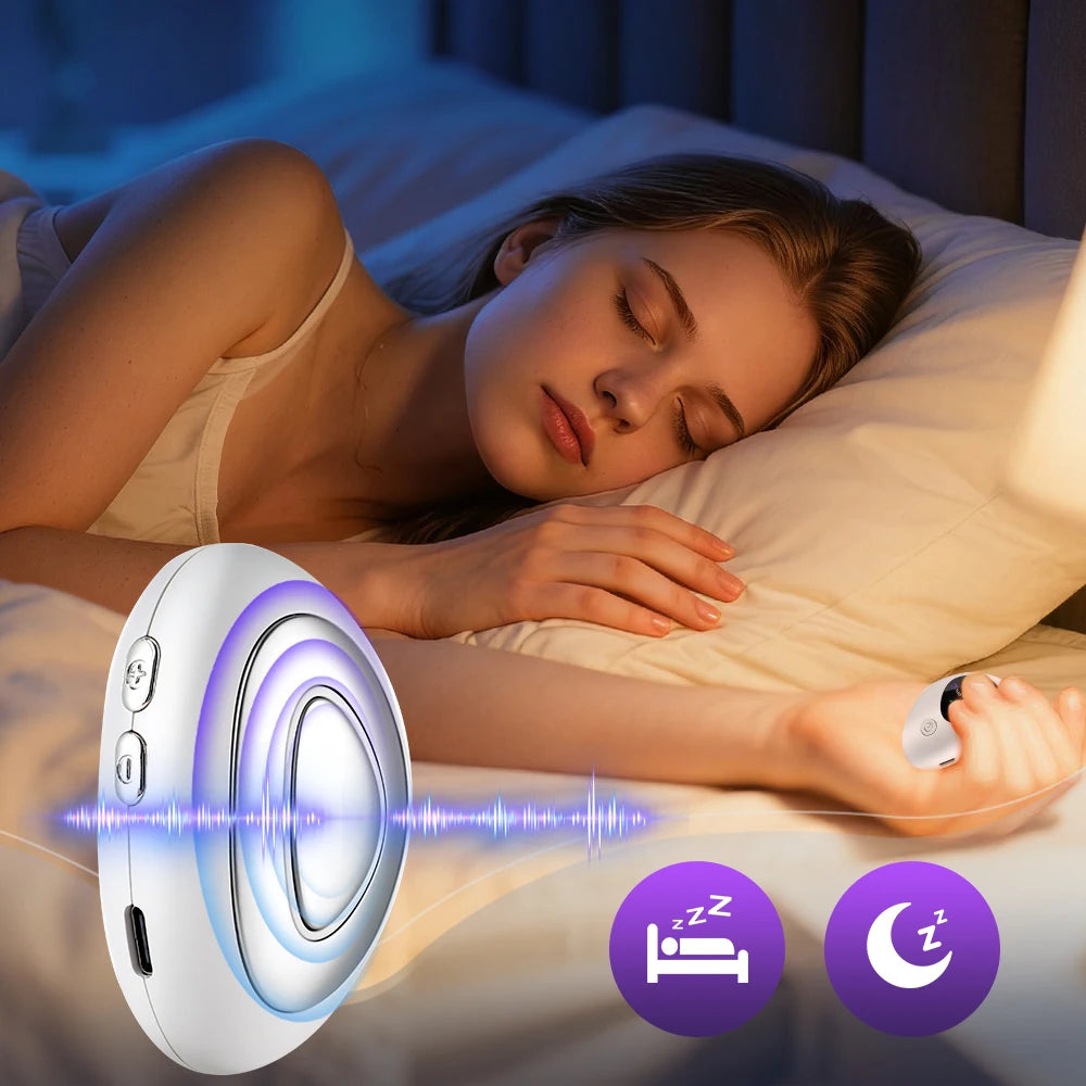 Sleep Aid Head Massager – Microcurrent Headband for Insomnia & Stress Relief