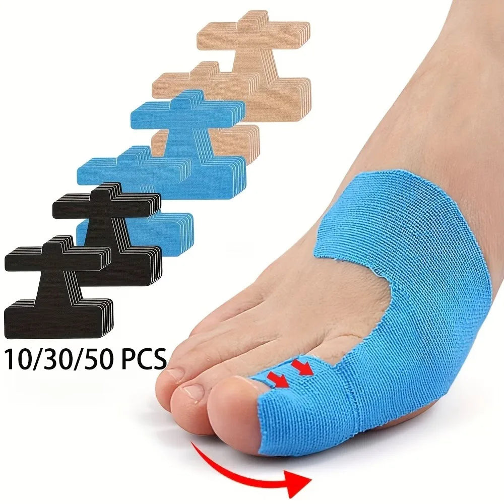 Precut Bunion Corrector Tape – Big Toe Support & Pain Relief