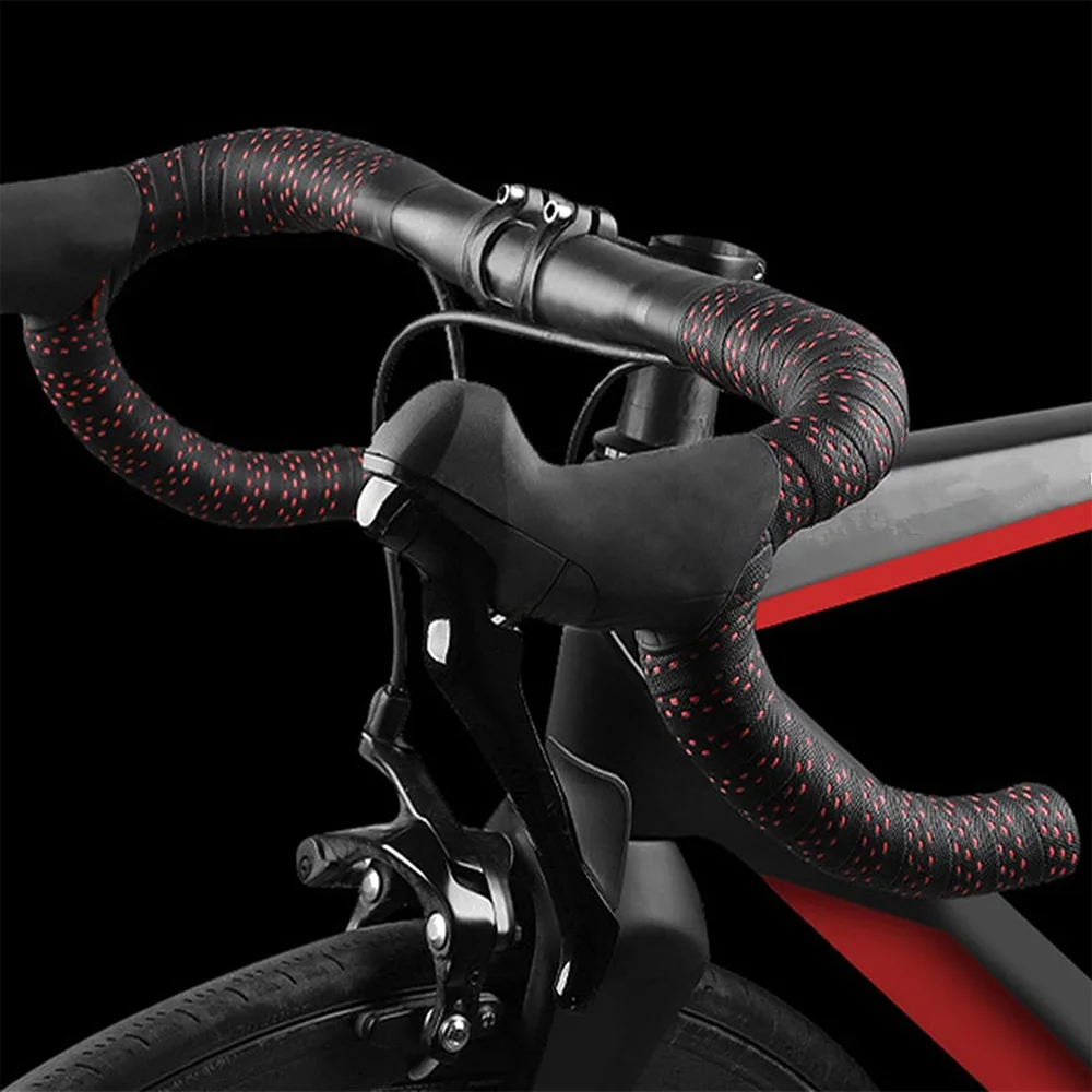 Road Bike Handlebar Tape – Anti-Slip PU+EVA Shock Absorption Cycling Grip