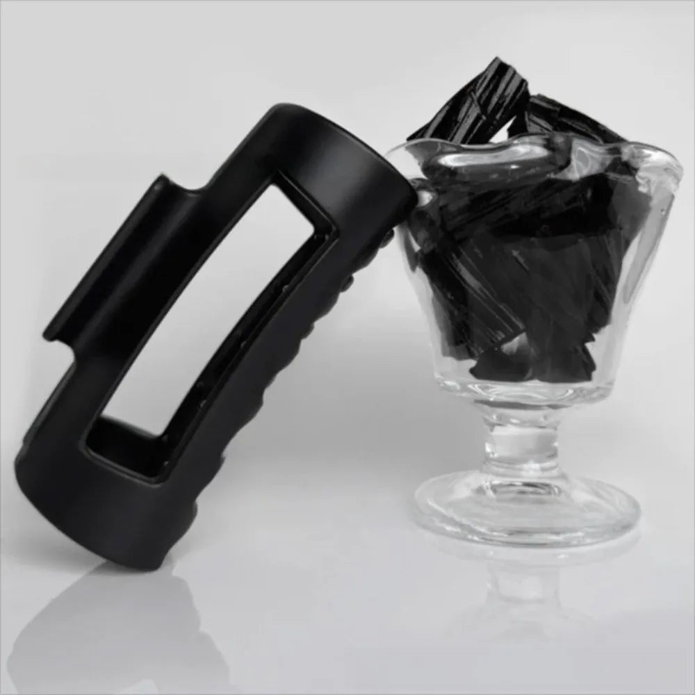 Soft Unsnappable Claw Clip - Lightweight & Flexible Hairpin for Effortless Ponytails