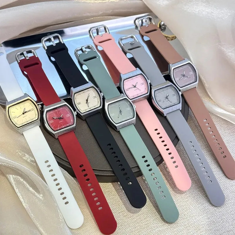 Ladies' Skin Feel Silicone Silky New Quartz Watch