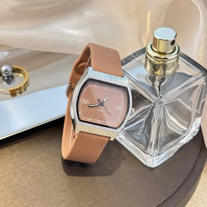 Ladies' Skin Feel Silicone Silky New Quartz Watch