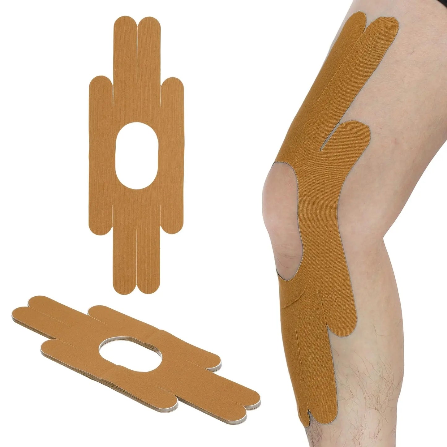 Kinesiology Knee Tape – Elastic Pain Relief & Athletic Recovery Strips