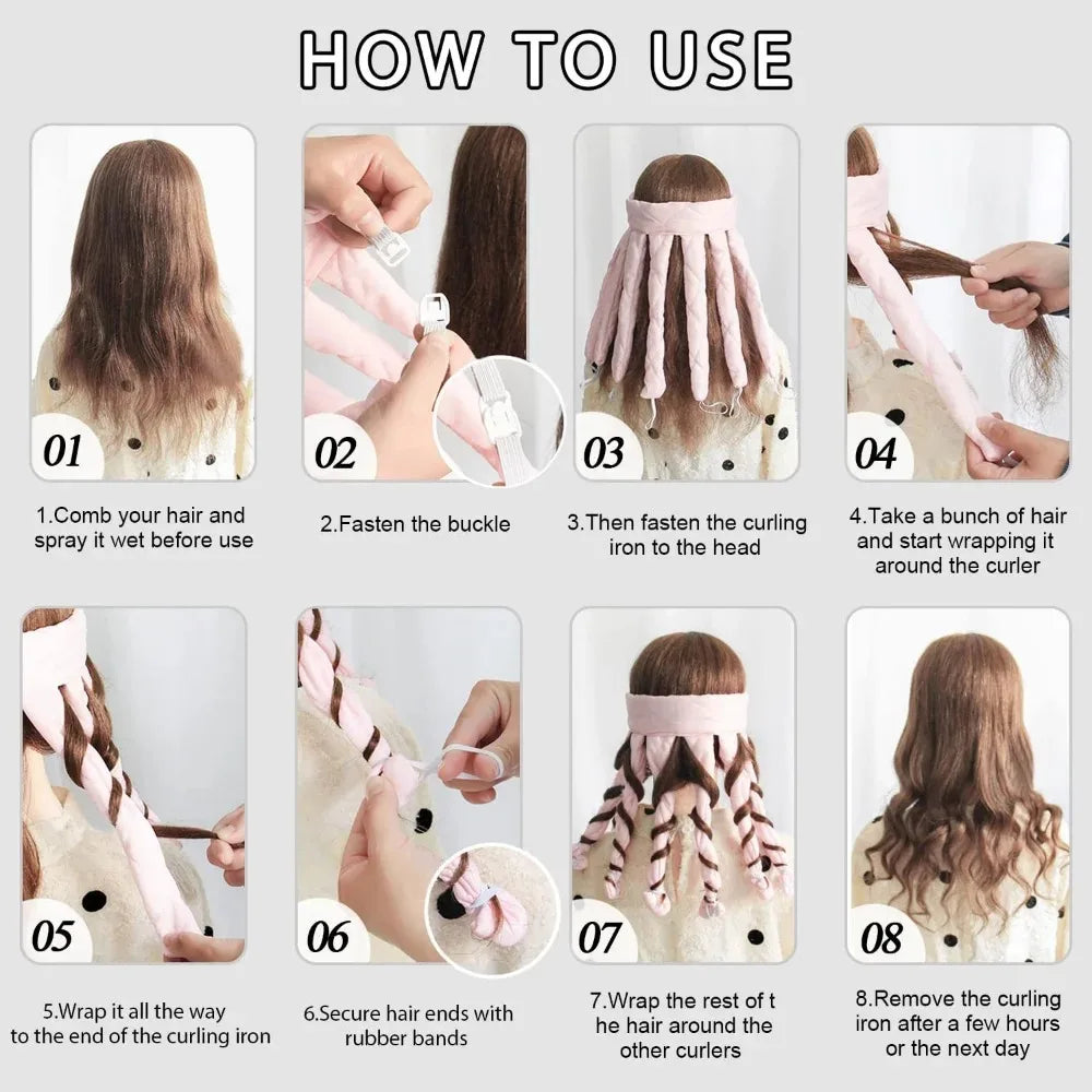 Heatless Hair Rollers