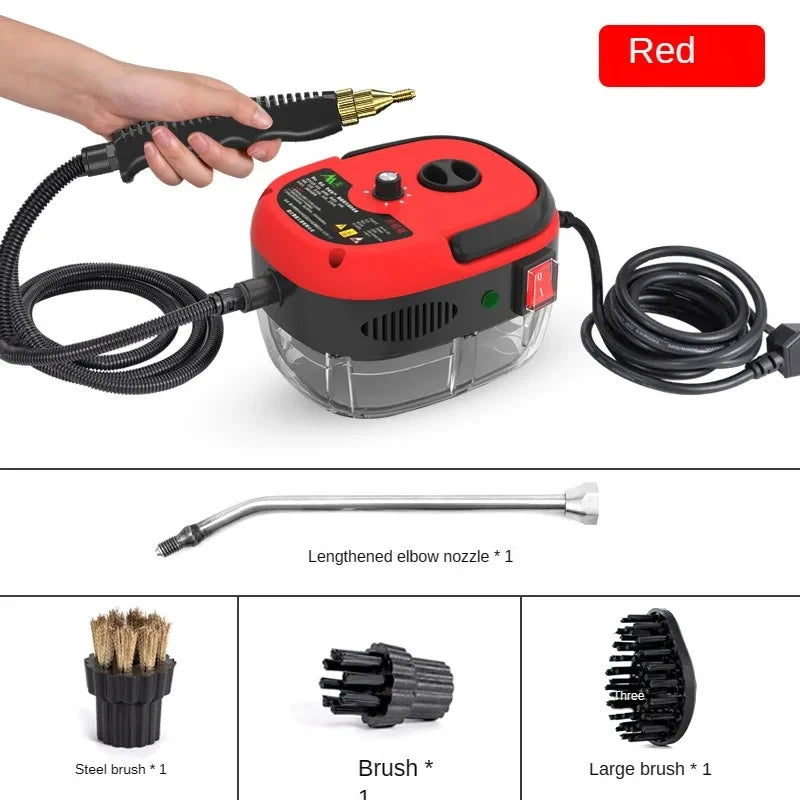 Steam Cleaner High Temperature Sterilization Air Conditioning Kitchen Hood Home /Car Steaming Cleaner 220V EU Plug