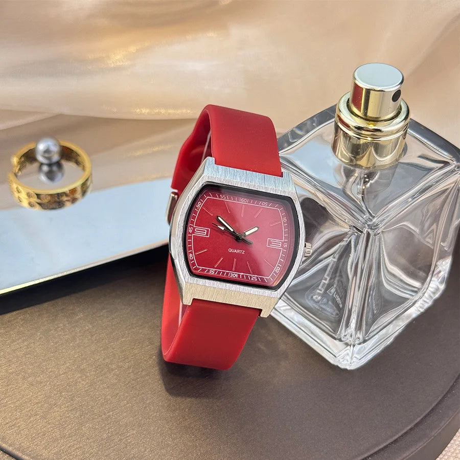 Ladies' Skin Feel Silicone Silky New Quartz Watch